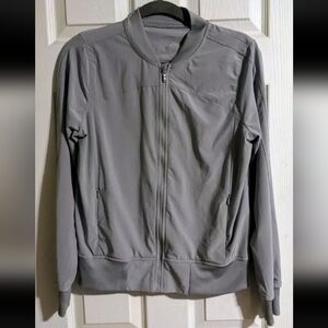 GGblue Jacket S Light Gray Lightweight Sporty Athletic Windbreaker